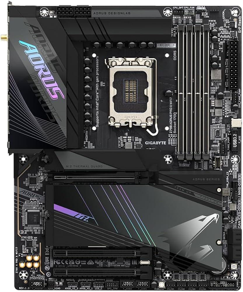 Amazon | Gigabyte Z790 AORUS PRO X WIFI7マザーボード - Intel Core